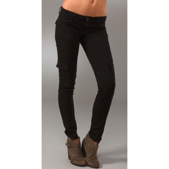 Hudson Jeans Denim - HUDSON Military Flap Pocket Cargo Skinny Jeans 25